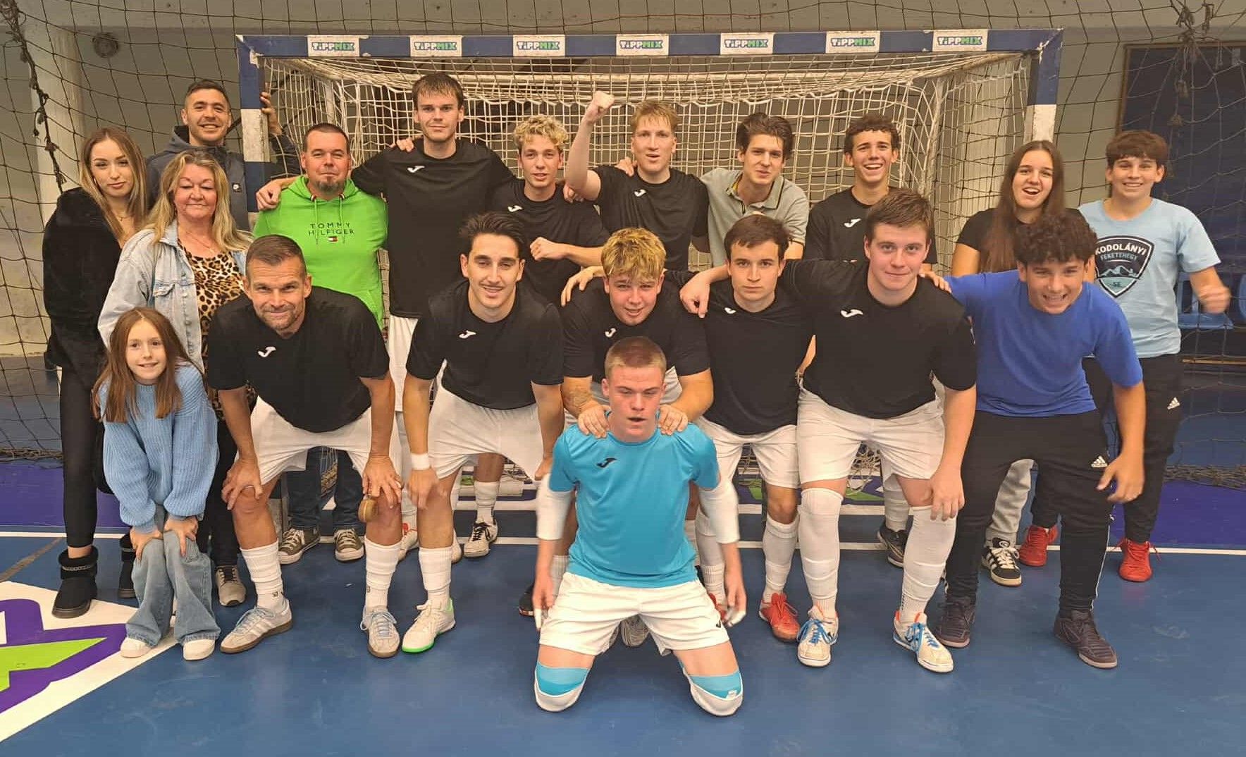 Két forduló után is százszázalékos a bajnokságban a Kodolányi-Feketehegy SE futsal csapata